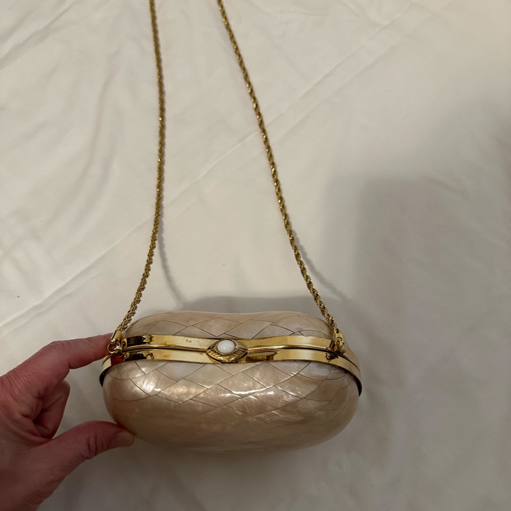 Hard Shell Small Evening Handbag - image 5